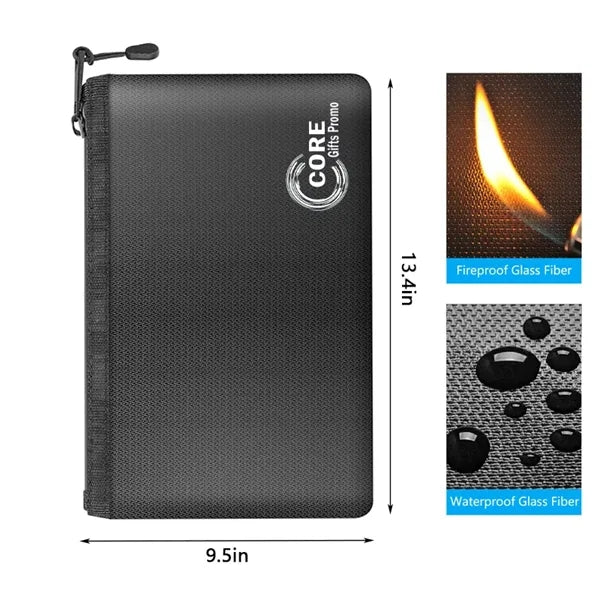 Fireproof Document Pouch Waterproof File Organizer