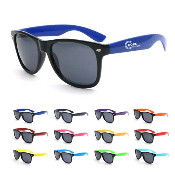 Custom Assorted Color Plastic Sunglasses For Adults