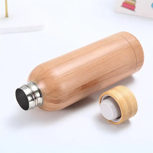 Bamboo Insulated Bottle