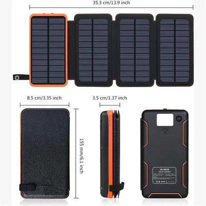 20000mAh Solar Charger Power Bank