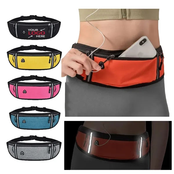 Running Belt Bag Night Reflective Strip