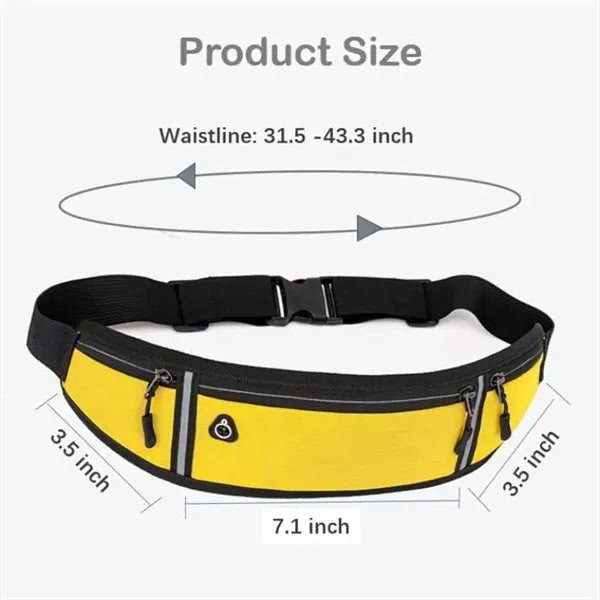 Running Belt Bag Night Reflective Strip