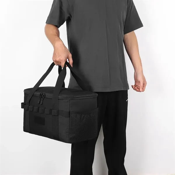 Tactical Camping Cookware Trunk Organizer Storage Tote Bag
