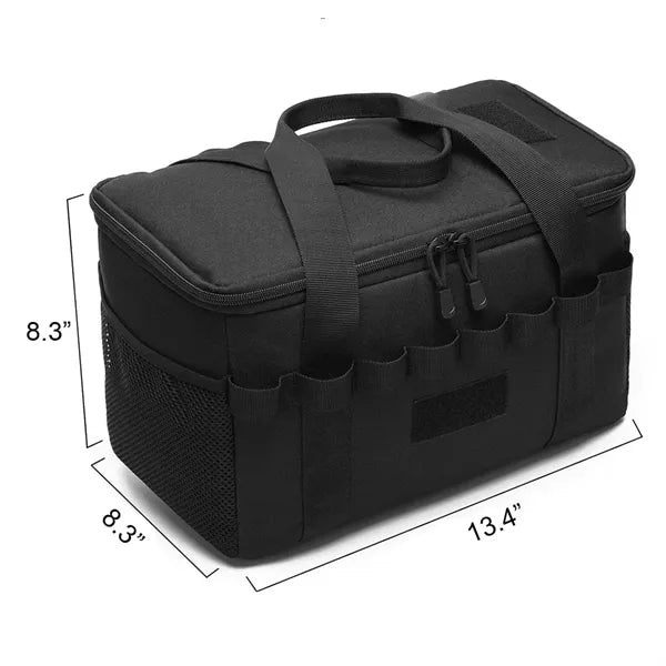 Tactical Camping Cookware Trunk Organizer Storage Tote Bag