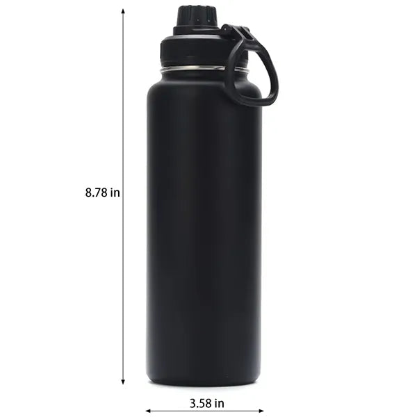 18oz. Portable Leak Proof Stainless Steel Bottle Handle