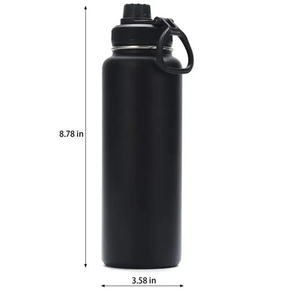 18oz. Portable Leak Proof Stainless Steel Bottle Handle