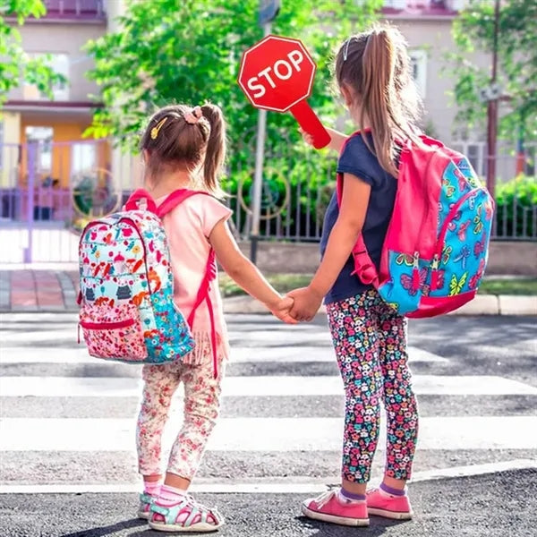 Double Sided Stop and Go Sign with Handle For Traffic Safety