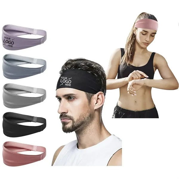 Cooling Headband Sweatband for Women And Men Yoga Running