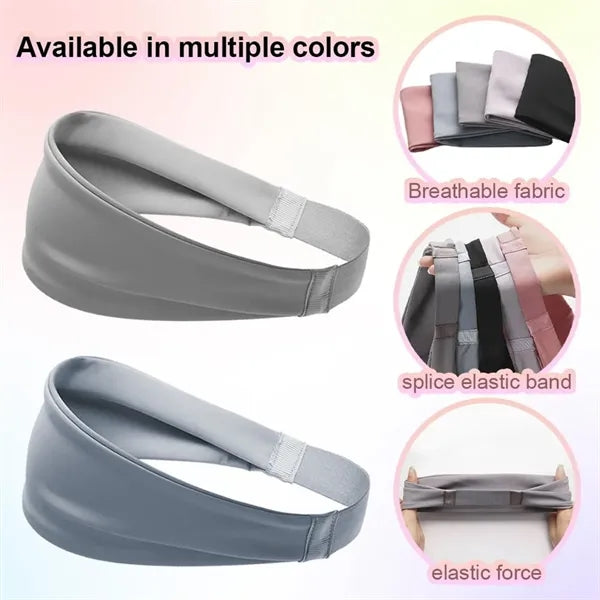 Cooling Headband Sweatband for Women And Men Yoga Running