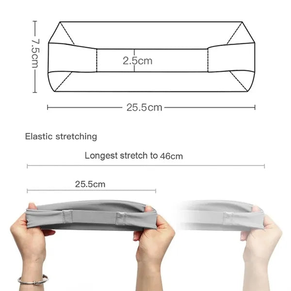 Cooling Headband Sweatband for Women And Men Yoga Running