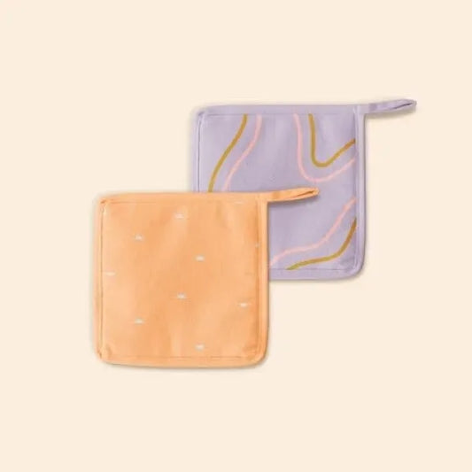 HOT PAD - COLORED CANVAS