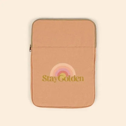 PORTRAIT LAPTOP SLEEVE-4CP PIGMENT-DYED CANVAS-SMALL