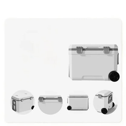 45L Outdoor Trolley Insulated Box