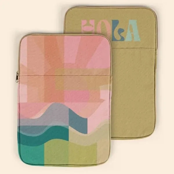 PORTRAIT LAPTOP SLEEVE-4CP PIGMENT-DYED CANVAS-LARGE