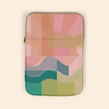 PORTRAIT LAPTOP SLEEVE-4CP PIGMENT-DYED CANVAS-LARGE