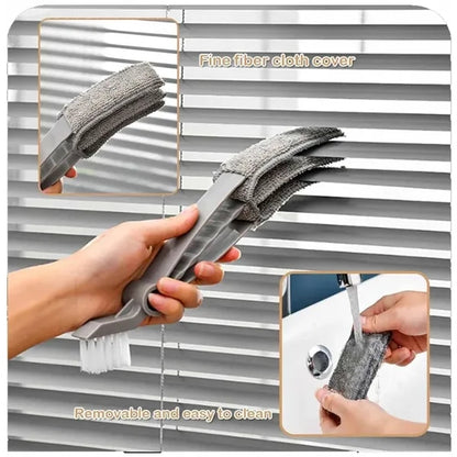 2 in 1 Window Blind Cleaner Duster Brush