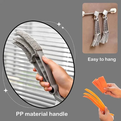 2 in 1 Window Blind Cleaner Duster Brush