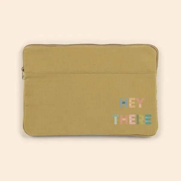 LAPTOP SLEEVE-4CP PIGMENT-DYED CANVAS-LARGE