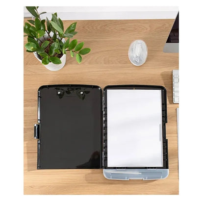 Multifunctional File Case Clipboard with Pen Slot Hanging Ho