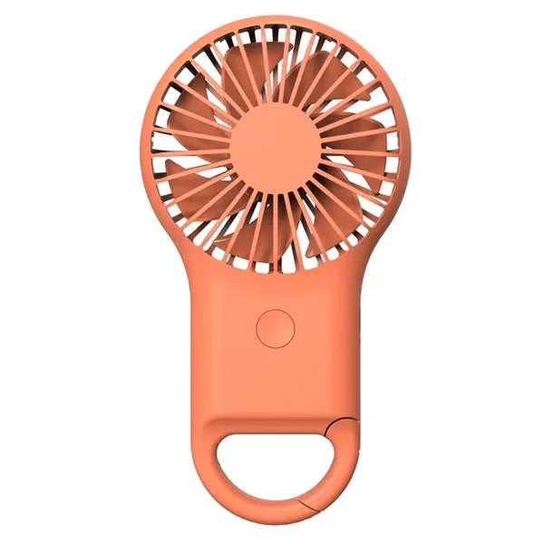 Carabiner Clip Mini Handheld Pocket Fan USB Charging