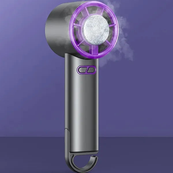 Turbo Frost Handheld Mini Rechargeable Cooling Ice Fan