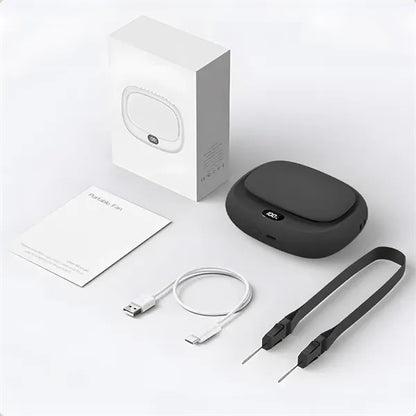 Portable Neck Handheld Mini Fan Level Display Rechargeable