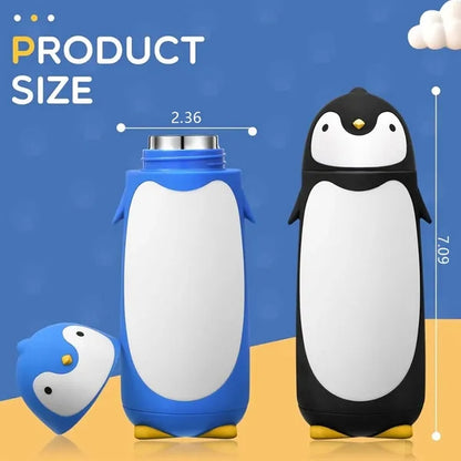 Cute Pengui Stainless Steel Travel Insulated Thermos Bottle