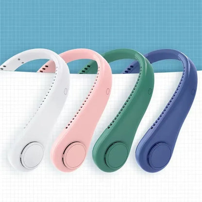Rechargeable Bladeless Wearable Neck Fan Soft