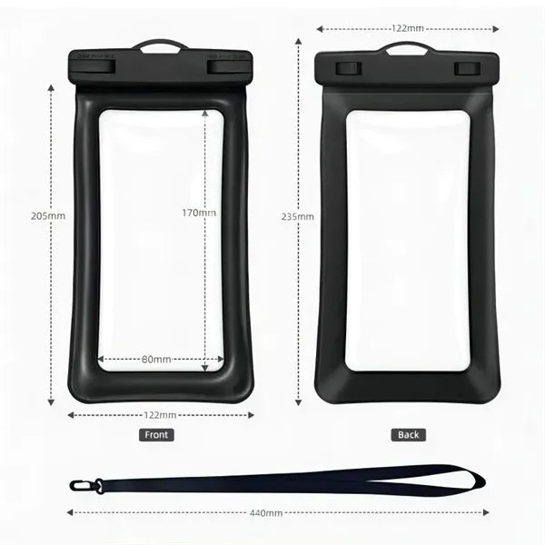 Waterproof Phone Holder Pouch Floatable Cellphone Dry Bag