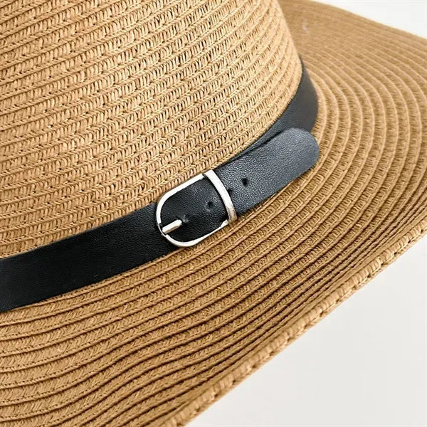 Men's Wide Brim Roll Up Cowboy Foldable Sun Hat Classic