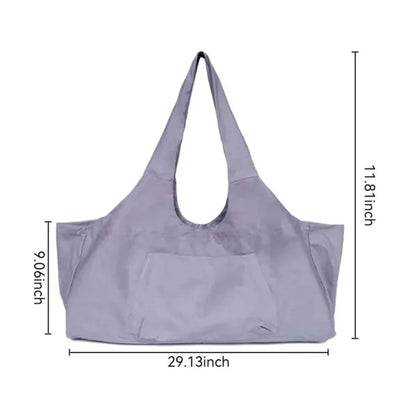 Large lightweight travel duffle gym yoga mat bag carrier