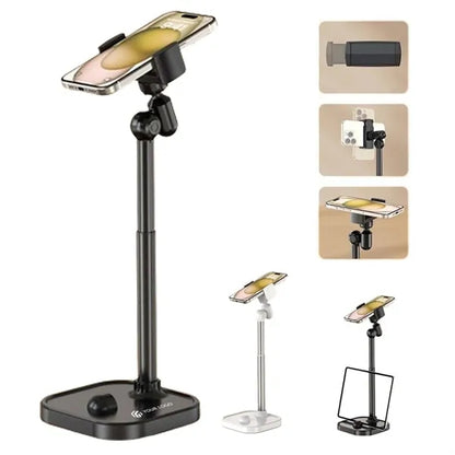Desk Video Recording Universal Adjustable Tablet Phone Stand