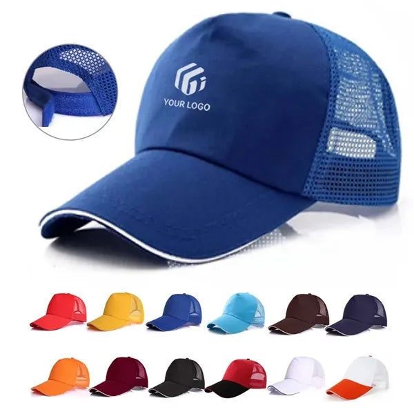 Classic Adjustable Youth Baseball Mesh Cap Trucker Hat