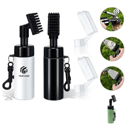Essential Men Gift Golf Club Cleaner Brush with Spray Bottle