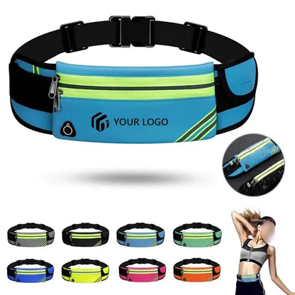 Slim Travel Workout Gear Phone Running Belt Waist Pack Bag