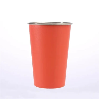 16 oz Stainless Steel Pint Cups Stackable Mugs