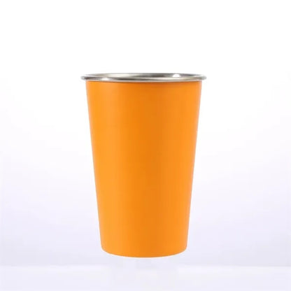 16 oz Stainless Steel Pint Cups Stackable Mugs