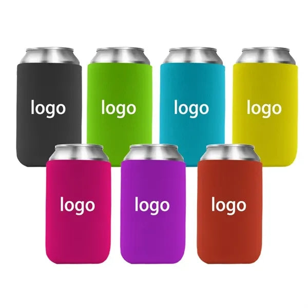 Collapsible Neoprene Cooler Beer Can Sleeves