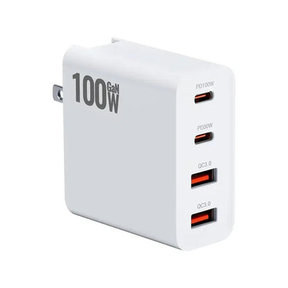 100W Us Power Adapter Usb C Easy Phone Charging
