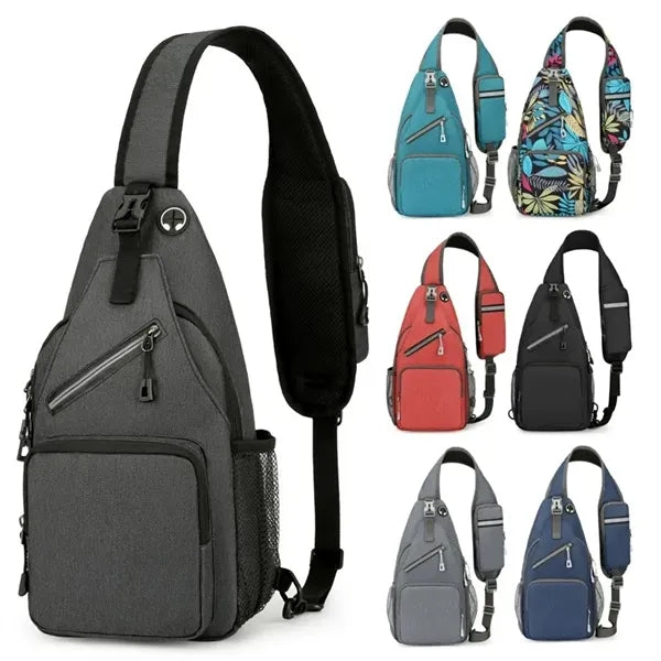 Waterproof Sling Crossbody Chest Bag For Travel