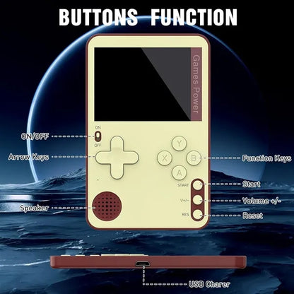 500 Games Portable Retro Video Console
