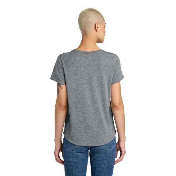 AllMade Women's Relaxed Tri-Blend Scoop Neck Tee