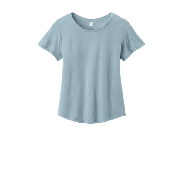 AllMade Women's Relaxed Tri-Blend Scoop Neck Tee
