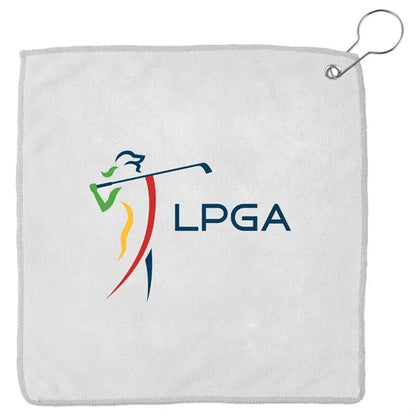 12" x 12" Sublimated Micro Fiber Golf Towel