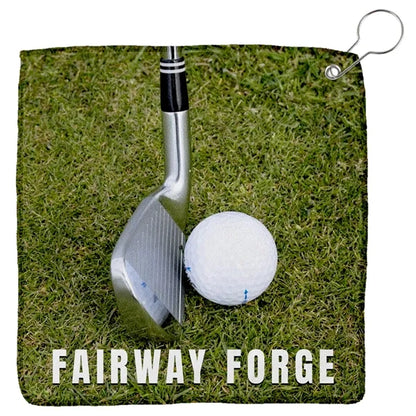 12" x 12" Sublimated Micro Fiber Golf Towel