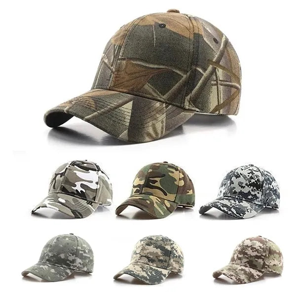6 Panel Camouflage Baseball Cap