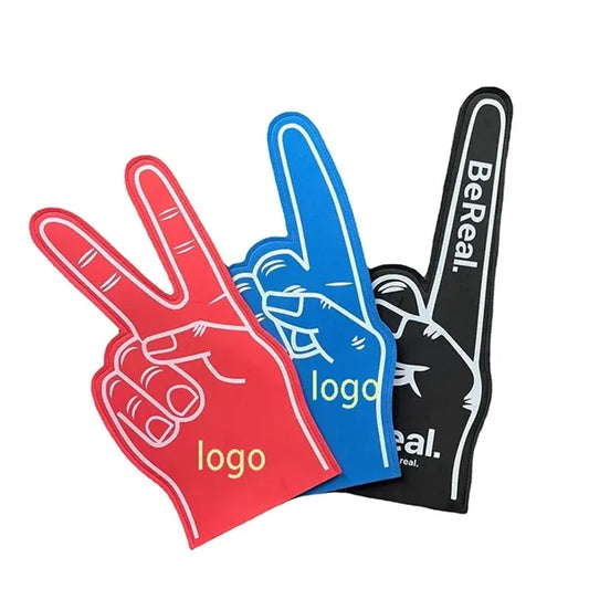 Custom Cut Foam Cheering Hands/ Various Shapes