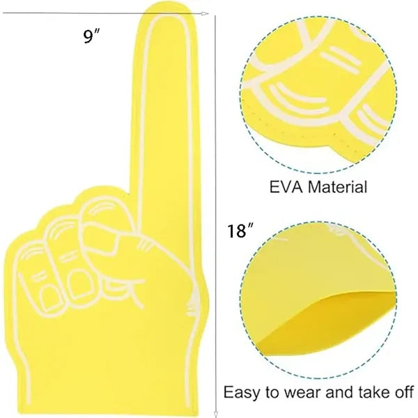 Custom Cut Foam Cheering Hands/ Various Shapes
