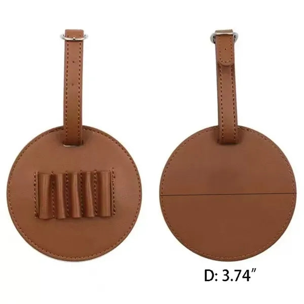 Personalized PU Leather Golf Tee Holder