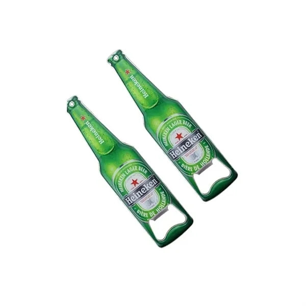Custom Creative Bottle Opener with Refrigerator Magnet
